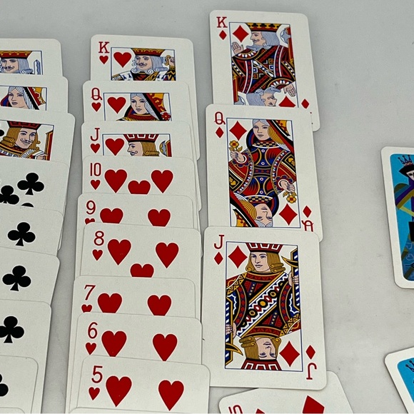 Vintage 1960s Qantas Australia Airline Piatnik Mini Playing Cards Queen King - Picture 11 of 15